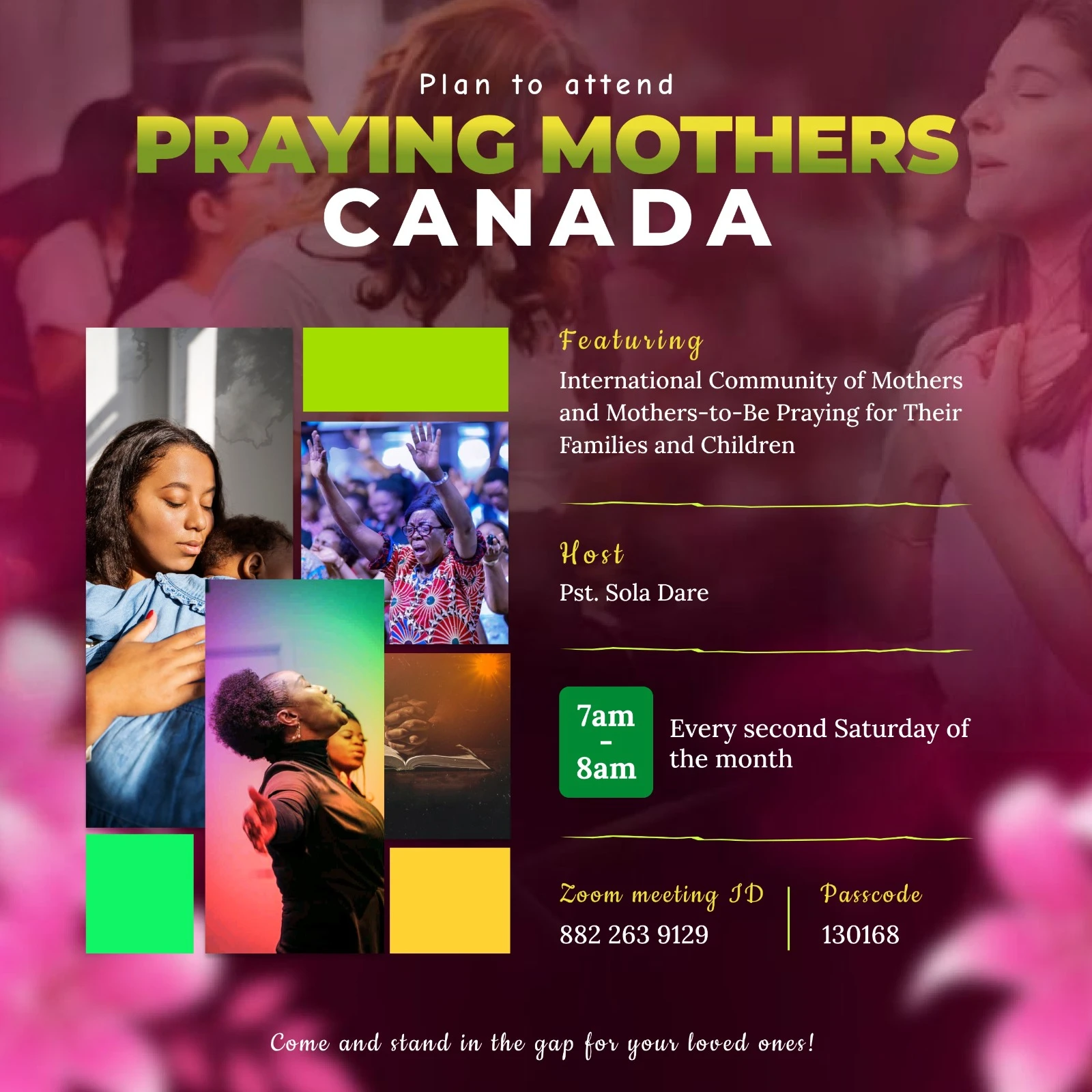 praying mothers canada